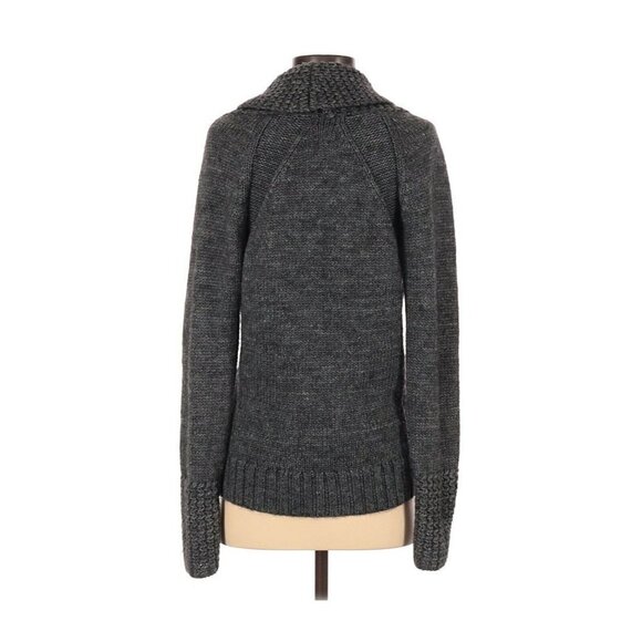 Ann Taylor LOFT Sweater Cowl Neck Gray Alpaca S - Picture 2 of 2